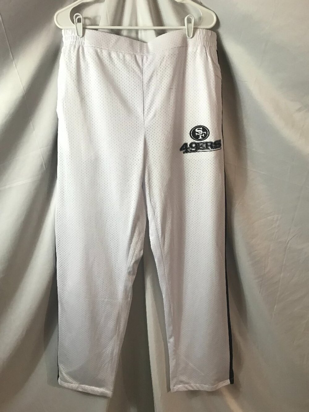 San Franciso 49ers Drawstring Activewear Athletic Sport Cut Jogging Sweatpants